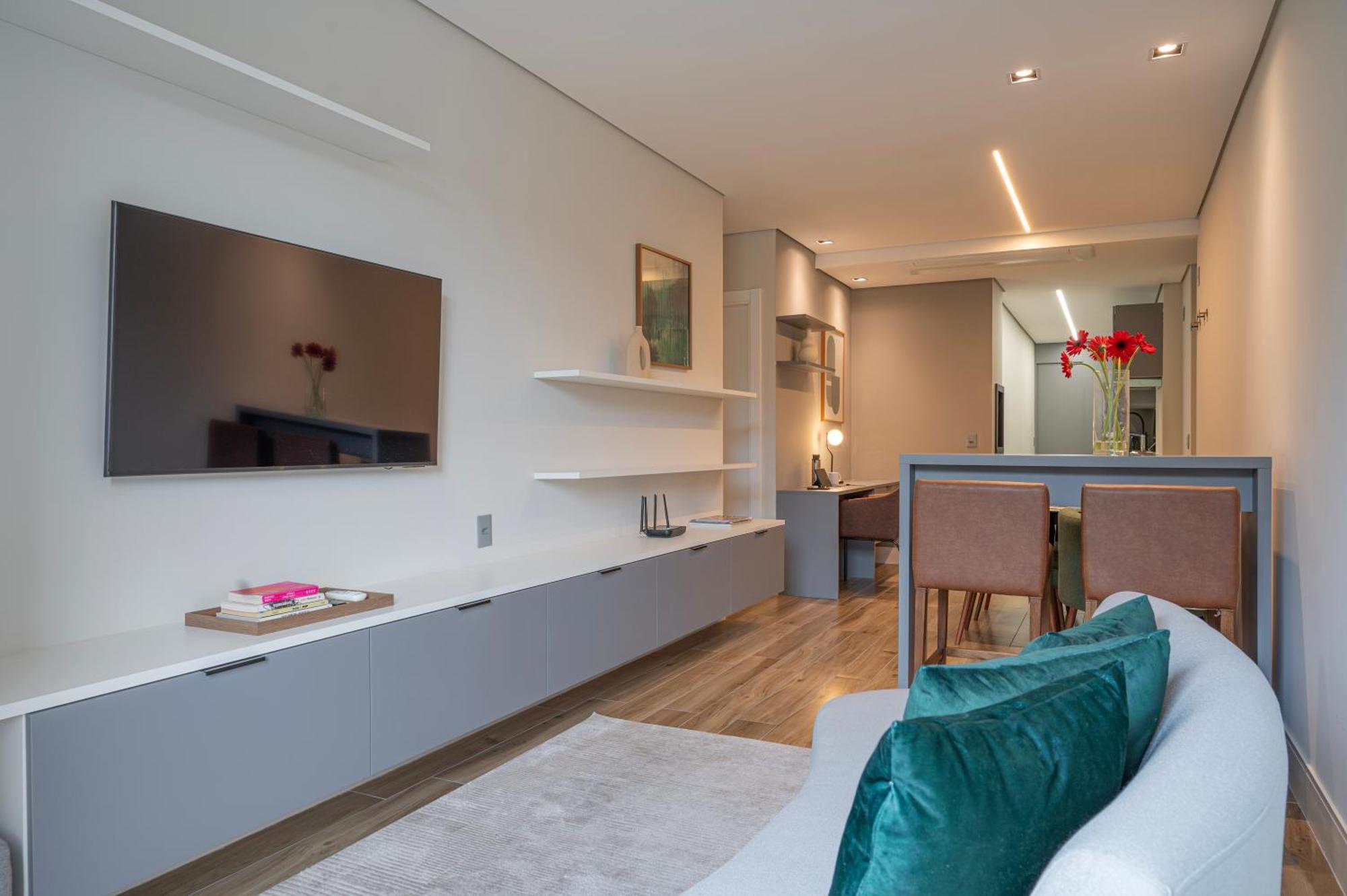 Apartment The Spot One - Luxo E Acesso Direto Ao Balneario Shopping *