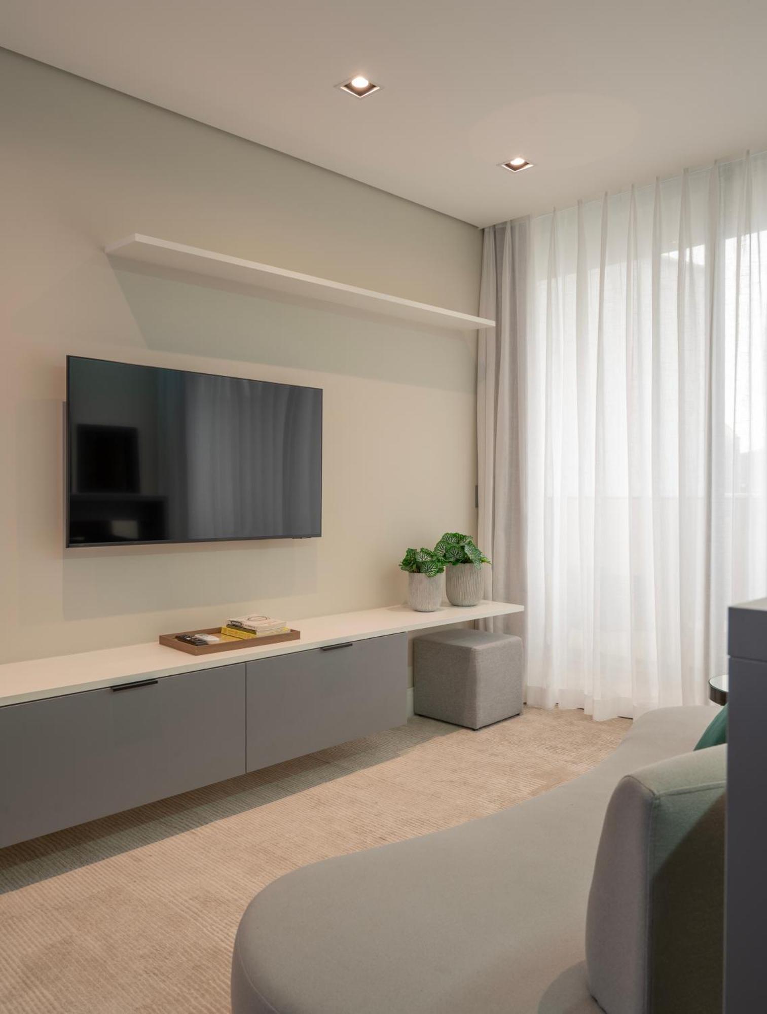 The Spot One - Luxo E Acesso Direto Ao Balneario Shopping Apartment *